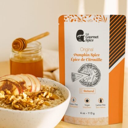 Pumpkin Spice Oatmeal breakfast